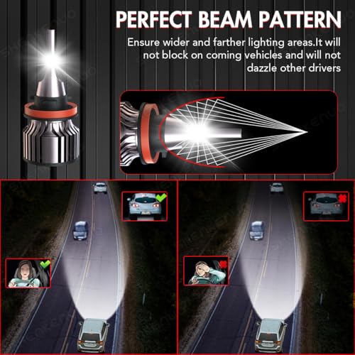 Lámparas LED para Acura RDX 2013-2015, Kit Combo 9005 H11 miniatura 3