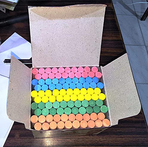 Siddhi Best Dustless colour chalk 100pcs