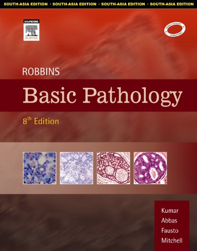 Robbins Basic Pathology 8th Edition Kumar, Abba... 8131210367 Book Cover