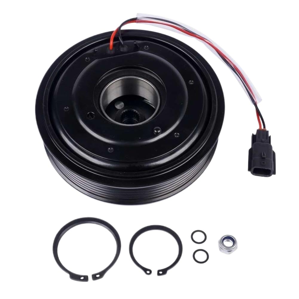 Qhtwuyqek Onecolor A/C Compressor Clutch Kit Compatible With Sentra 1.8L L4 Gas Sedan 4-Door 2013-2019 Part Number 926003Sh0a 926003Sh1a
