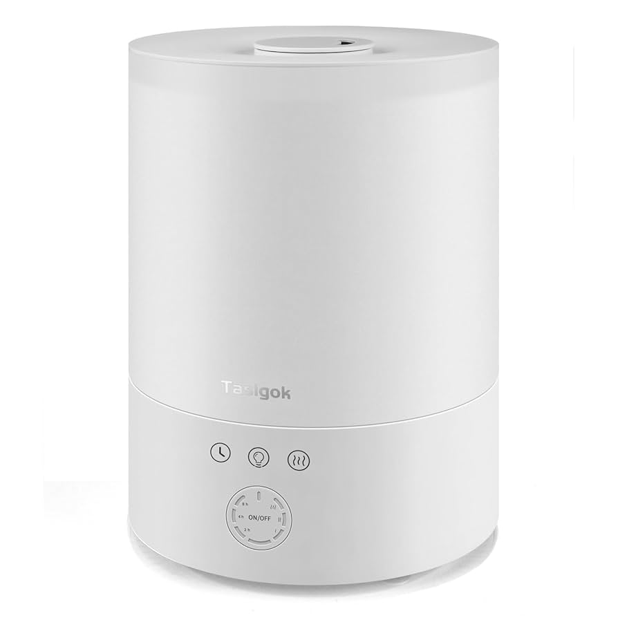 ☆加湿器   大容量2.5L アロマ 上から給水 お手入れ簡単 7色ライト Amazon.co.jp: Tasigok 加湿器 卓上 小型 大容量 2.5L アロマ 上