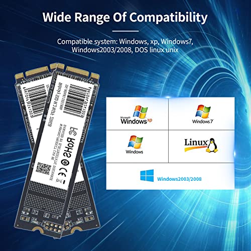 Image of SSD Internal Solid State Drive, 256GB M.2 NVMe SSD, 500Mbps MAX Read Speed / 430Mbps Max Write Speed, Compatible with NVMe & PCIe, Internal Solid State Drive for Laptop, Desktop and Gaming PC