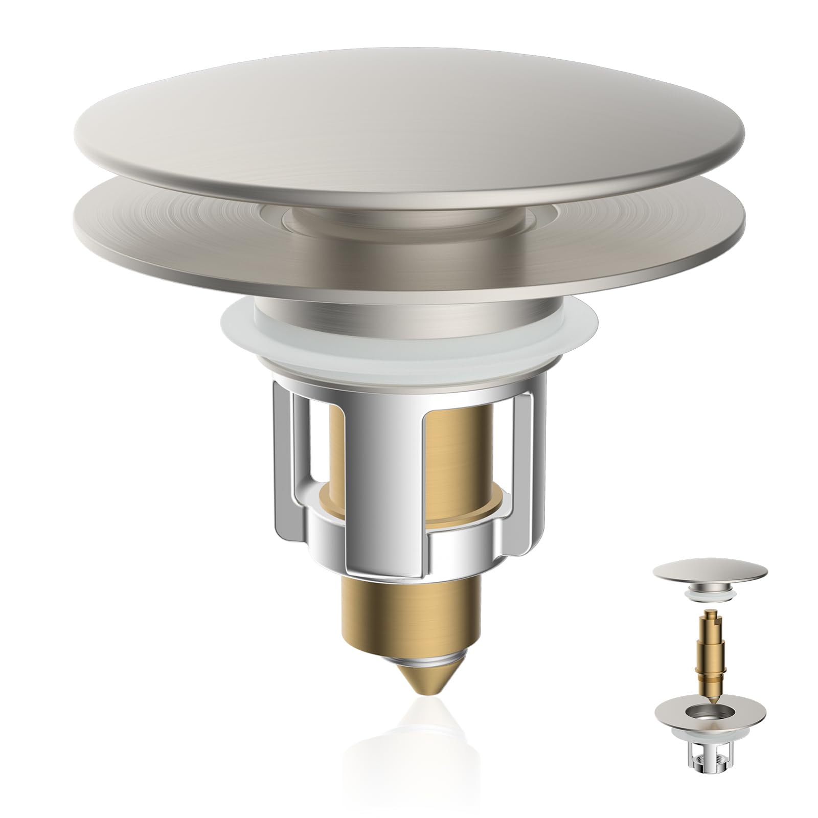 iFealClear Universal Pop Up Sink Drain Strainer