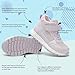 princepard Orthopedic Shoes for Kids and Toddlers with Arch and Ankle Support,Fashion Mesh Breathable Sneakers Pink 5.5 Toddler