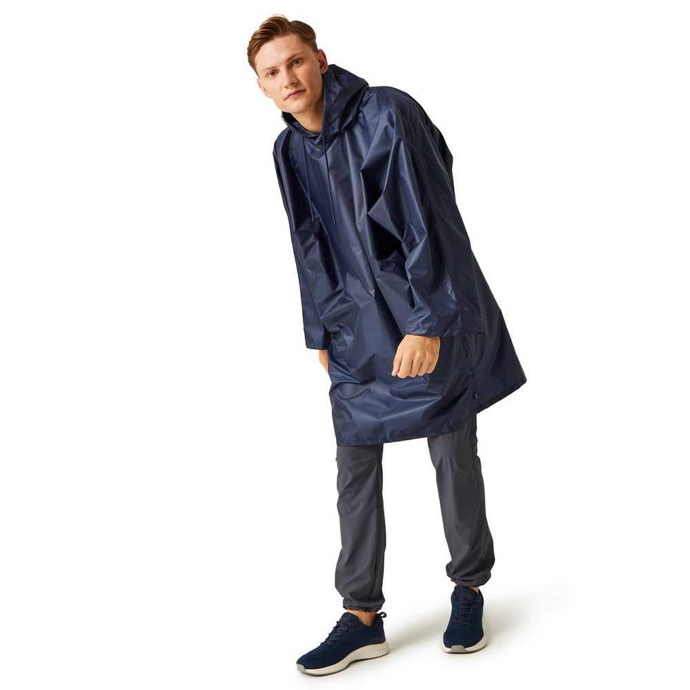 Regatta Mens Fedrik Waterproof Hooded Poncho Poncho impermeabile con cappuccio Uomo