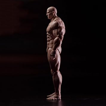 1/12 Scale Male Action Figure Strong Muscle Joint Body 6 inch Super Flexible Comic Soldier Action Figure Body Doll Collection