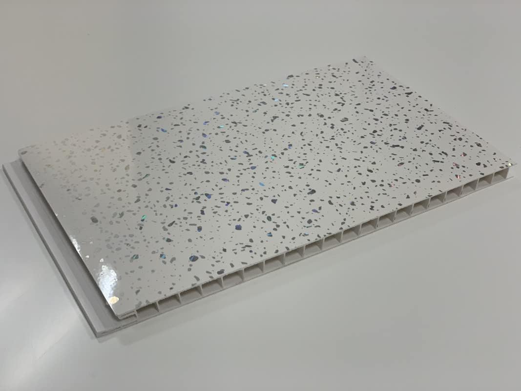 Proclad Aquabord White Sparkle PVC Wall Panels Waterproof Bathroom