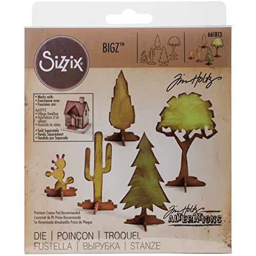 Sizzix THoltz TH Bigz Die Village Landscape