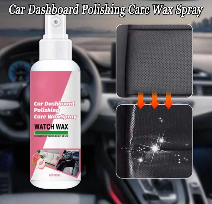 Cera para Cuidado y Pulido de Tablero de Auto 120ml miniatura 2