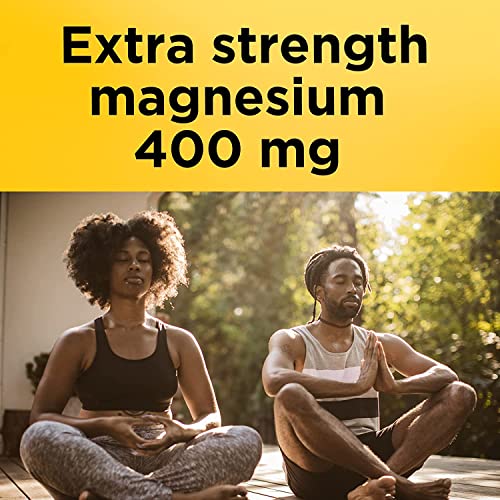 Nature Made Extra Strength Magnesium Oxide 400 Mg, Dietary Supplement For Muscle, Nerve, Bone And Heart Support, 60 Softgels, #TOP2