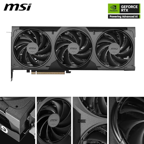 Carte Graphique MSI GeForce RTX 5080 VENTUS 3X OC – 16 Go GDDR7, PCIe 5.0 - vue 4