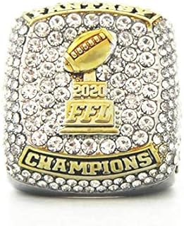 2020 Fantasy Football Championship Rings Trophy Customize with Display Case