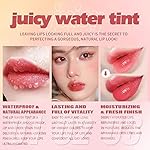 6 Colors Lip Tint Stain Set, Korean Velvet Watery Lip Stain Moisturizing Mini Liquid Lipstick, Multi-use Lip and Cheek Tint, Long lasting Non-Stick Cup Waterproof, Lip Color Makeup - Image 5