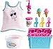 Barbie Cooking & Baking Accessory Pack with Ice Cream-Themed Pieces, Including Tank Top for Doll, Cooler Mold & Container of Molded Dough, Ages 4 Years Old & Up, Multi