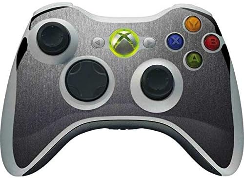 Skinit Brushed Steel Texture Vinyl Skin for 1 Microsoft Xbox 360 Wireless Controller