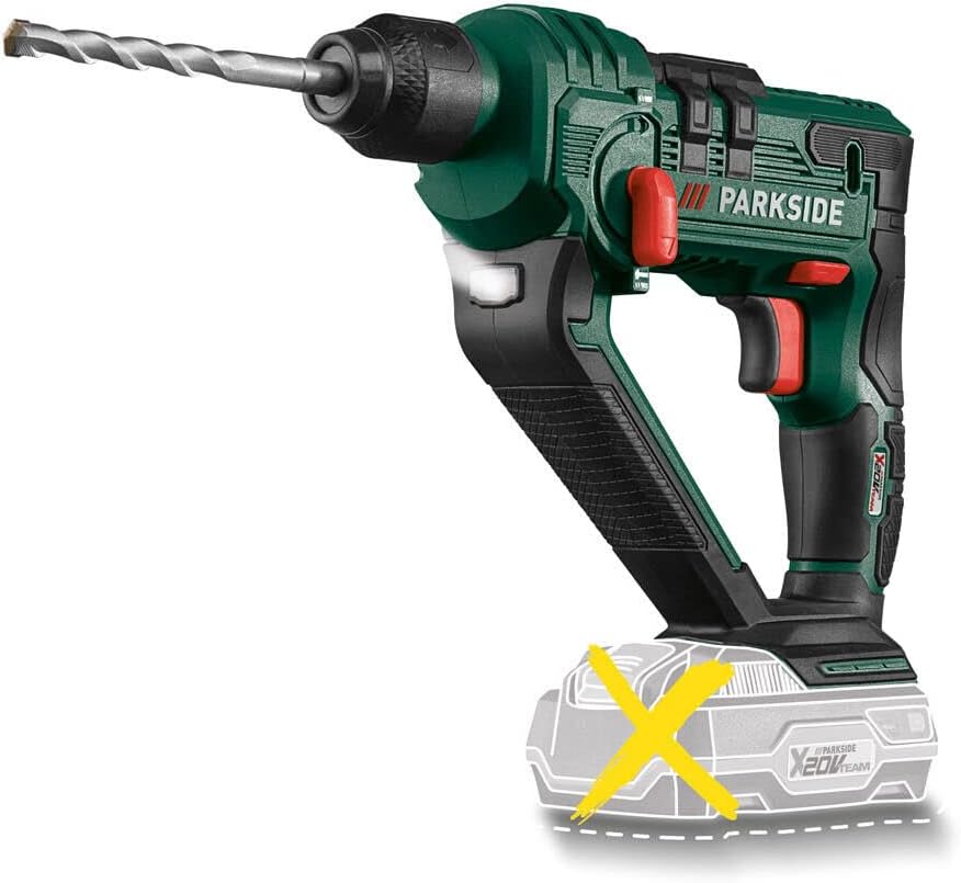 Parkside Trapano Avvitatore A Batteria PABS 20-Li X20V - Senza Batteria E Caricabatterie - Foto 12