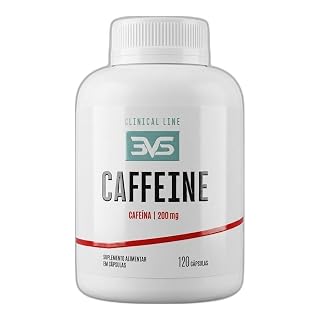 3VS Nutrition Cafeína 200mg — 120 Cápsulas