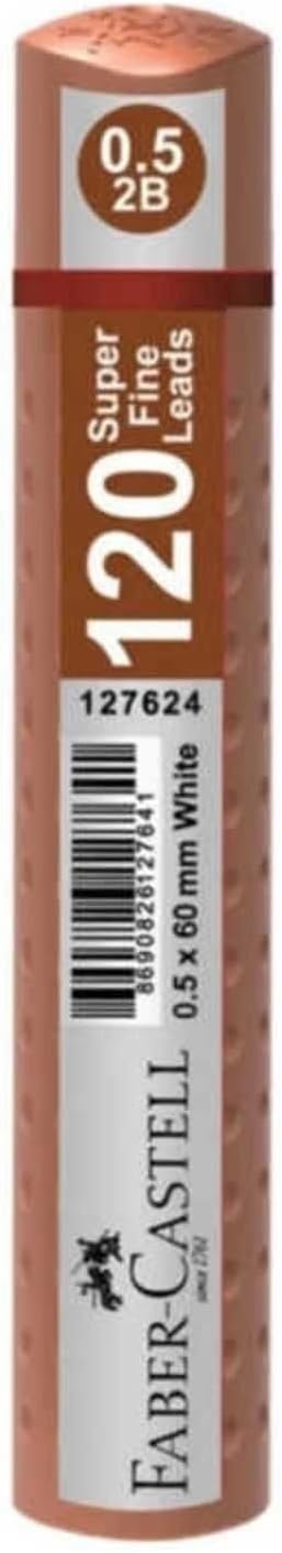 FABER-CASTELL GRIP Min 0.5 2B 60mm, 120'li Rose