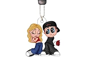 Y2K Couple Personalized Ornament - A Timeless Keepsake for Her