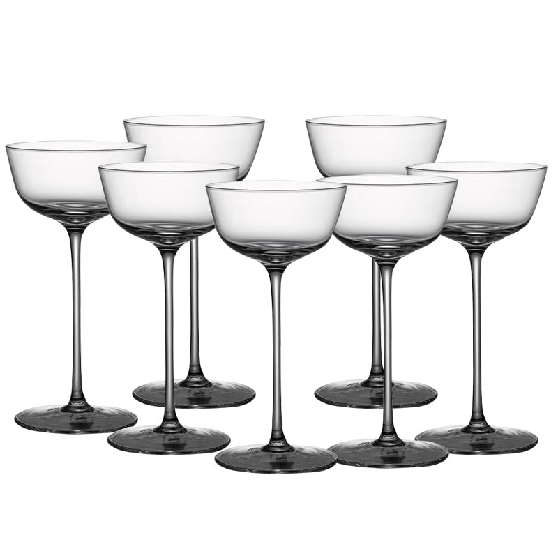 Elegant Tall Crystal Cocktail Glass Set Premium Highball Glasses Designed for Crafting Cocktails