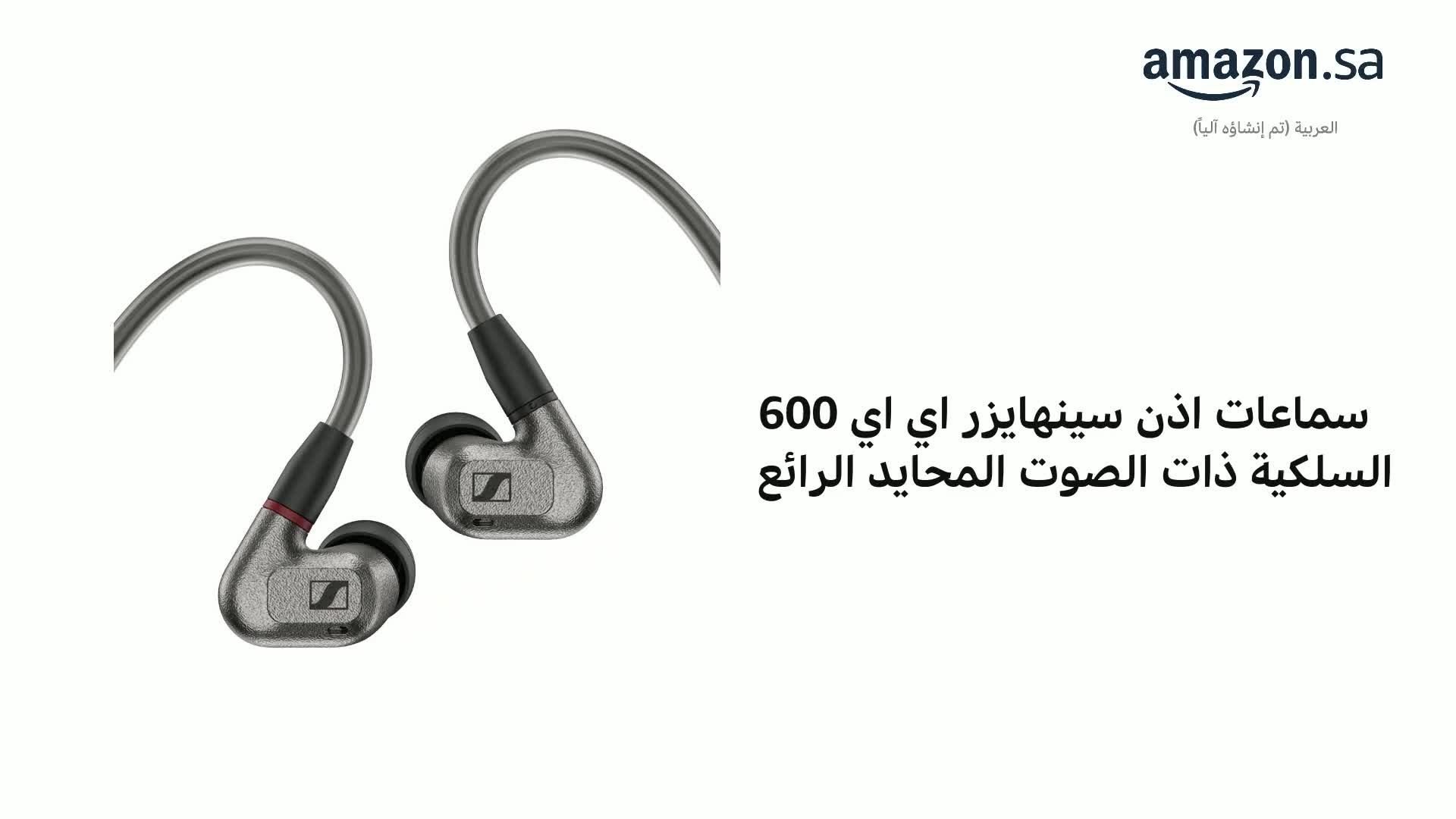 Sennheiser IE 600 in-Ear Audiophile Headphones - TrueResponse
