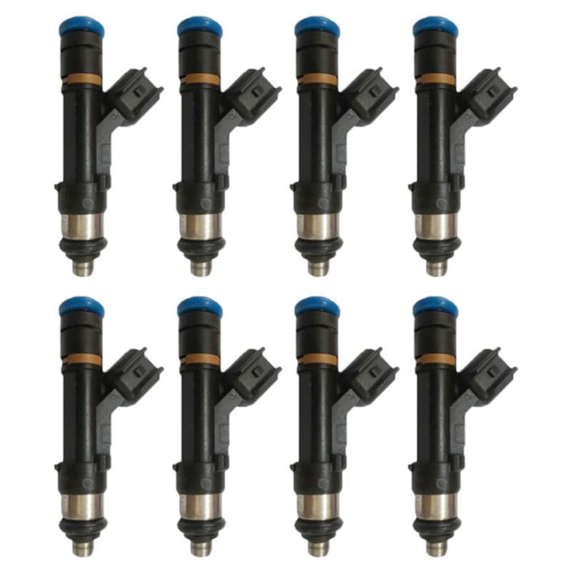 HGOLHZCC 0280158003 0280158105 3L3Z-9F593-DA 3L3E-D5A 8 Pcs Fuel Injectors Fits for 2004 Fo-rd F-150 5.4L V8