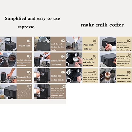 Cafetera Espresso Semi Automática Capacidad 1 L miniatura 5