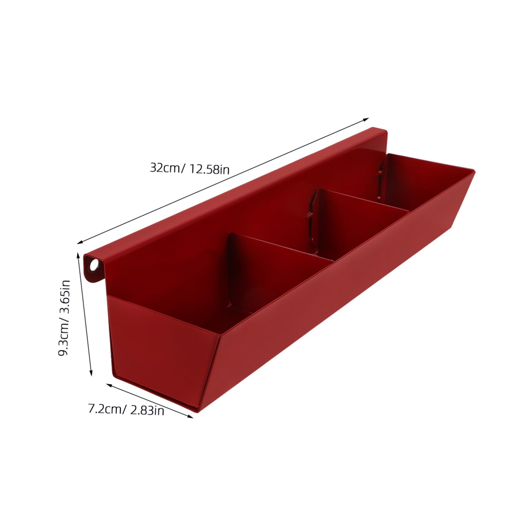 SHINEOFI Scatola Organizer per Parti Multi Portaoggetti per Utensili per Garage e Officina Design Robusto e Pratico per Facile