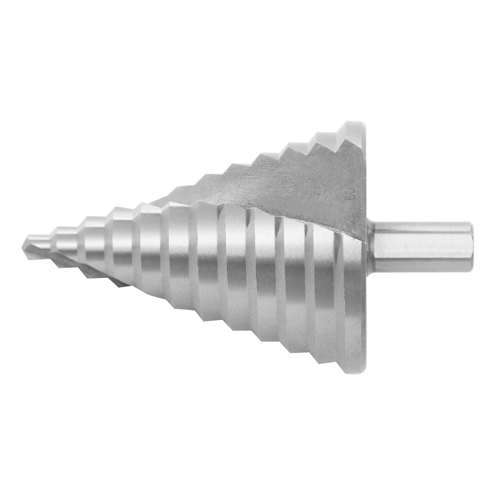 6-60 mm wiertło stopniowe do metalu, wiertło stożkowe, profesjonalne frezy tytanowe HSS pogłębiacz wiertło do otworów ze spiralą do metalu, stali, drewna, tworzyw sztucznych