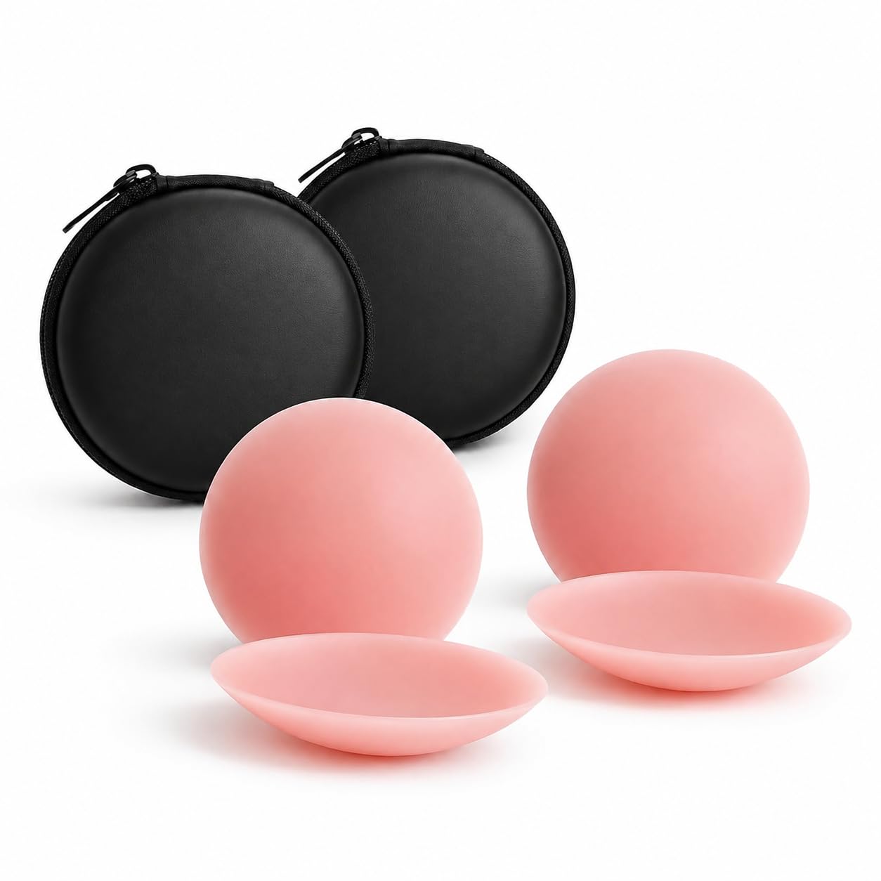 Nipple Covers for Women Reusable Silicone Ultra Thin Invisible Adhesive Pasties Sweatproof Seamless No Show Breast Petals for Backless Dresses Tops,Gowns & Swimwear Multicolour-image-12