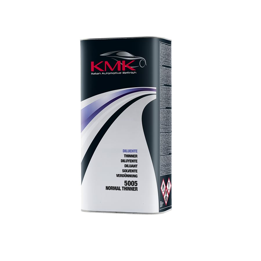 KMK Diluente Acrilico Universale 5 L smalti, Primer e Vernici | Professionale per carrozzeria
