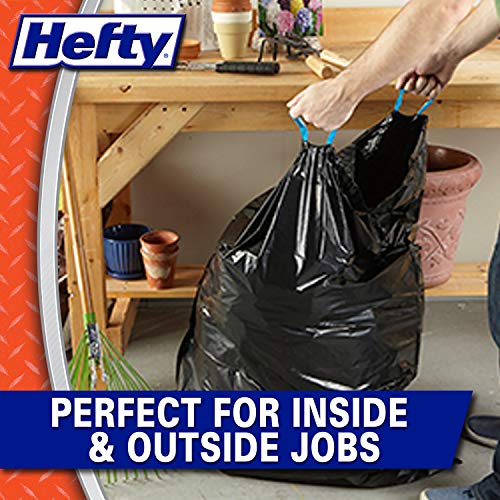 Hefty Strong Lawn & Leaf Trash Bags, 39 Gallon, 38 Count #TOP4