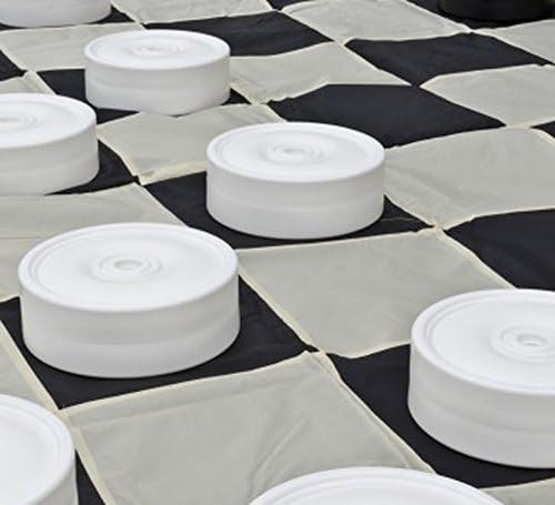 Miniatura 5 de MegaChess Damas gigantes de plástico de 4 pulgadas