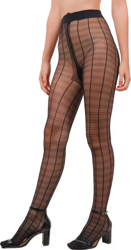 Sheer Pantyhose/Stockings Women & Girl's Full Length High Waisted Pantyhose Stockings Free Size-image-21