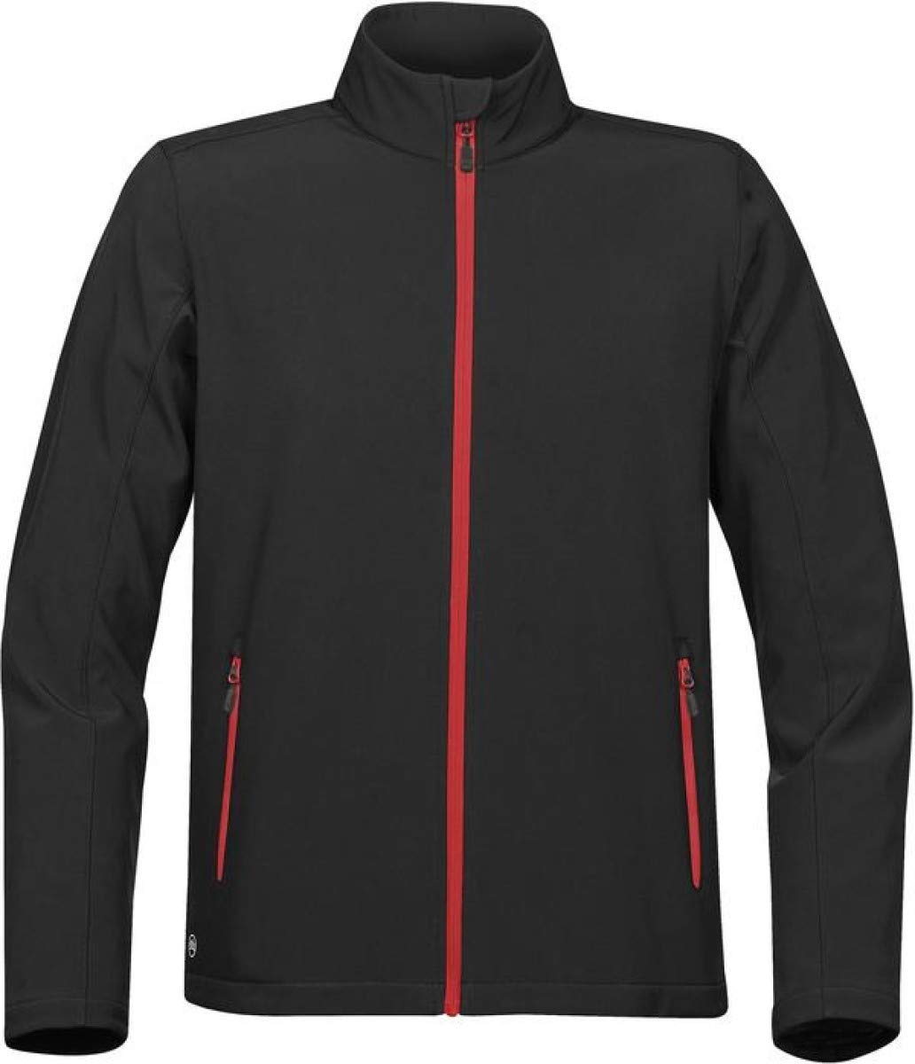 StormtechKSB-1 Men's Orbiter Softshell - Black/Bright RED-M