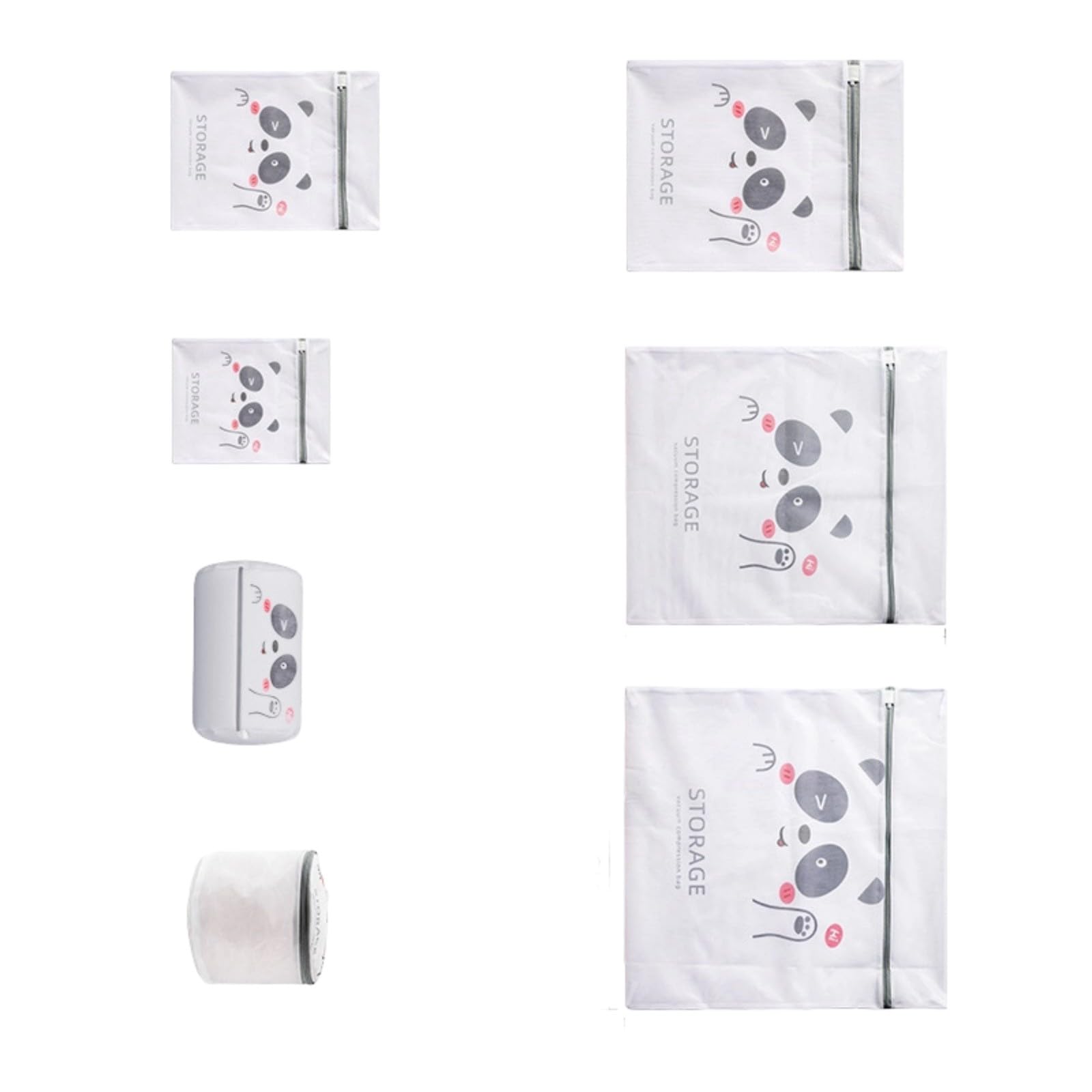 Nucelit Meshes Laundry Organiser for Washing Machine Anti Deformation Polyester Washing Bag with Zippered Closure for Home Anti Deformation Laundry Meshes Bag
