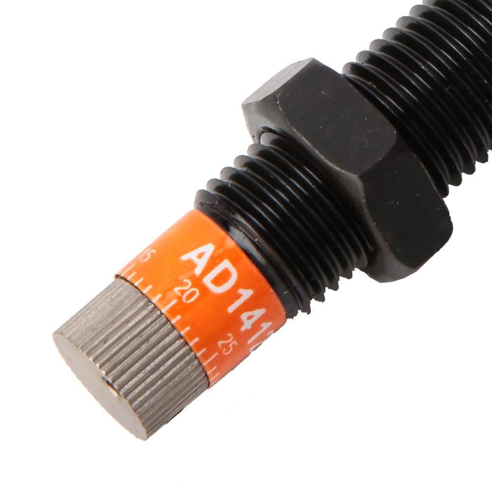 Ammortizzatore Regolabile 10/12/16mm - Pressione Olio per Cilindro Pneumatico (AD1412-5 12mm)