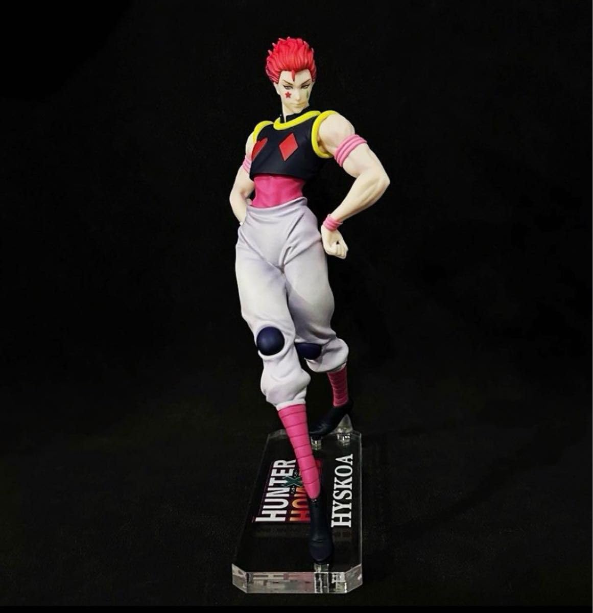 ヒソカ フィギュア 高品質 台座付き HUNTER×HUNTER