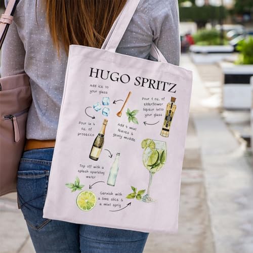 Bolsa Tote WCGXKO Hugo Spritz para Regalo miniatura 5
