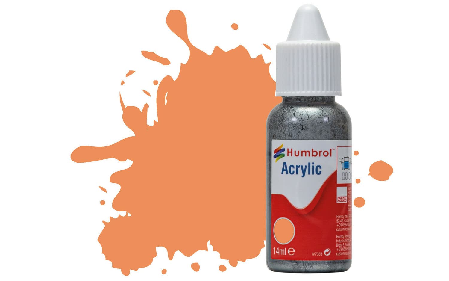 Humbrol No.61 Flesh - Matt Acrylic Paint 14ml DB0061