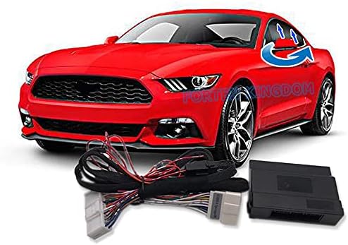 Automatic Power Window Closer & Auto Fold/Unfold Side Mirrors Kit for Ford Mustang GT 2015-2019, Plug & Play Car Accessories, Intelligent Window Lift Close Module System image 4