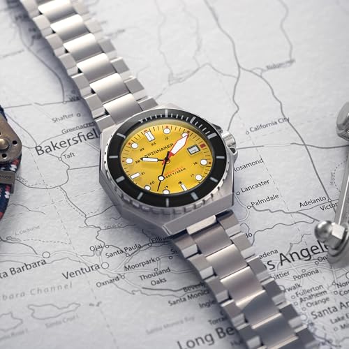 Image of Spinnaker Men's 44mm Dumas Automatic Watch with Solid Stainless Steel Bracelet SP-5081
