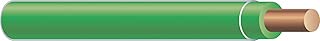 Building Wire, THHN, 10 AWG, Green, 50ft - coolthings.us