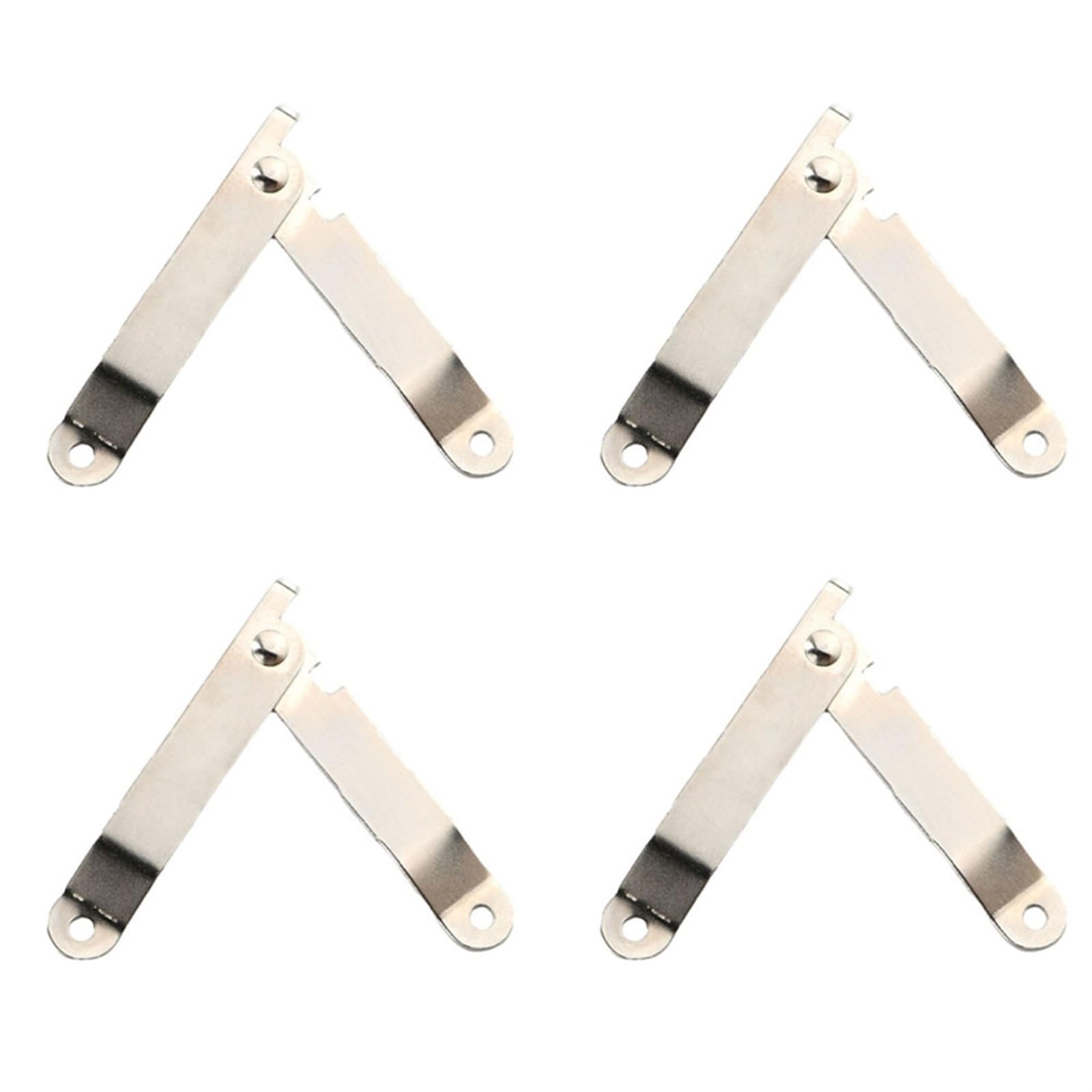 4pcs Furniture Hinges Support Hinges Home Improvement 4pcs 68x11 Mm Cabinets Chests for Jewelry Boxes Gift Boxes Iron