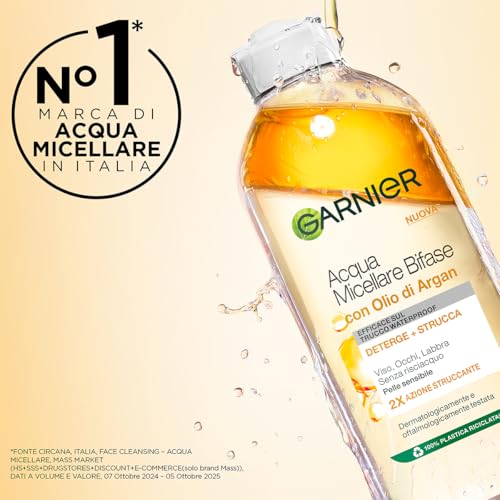 Garnier : Micellar Water with Argan Oil Daily Detergent, 400 ml - image 6