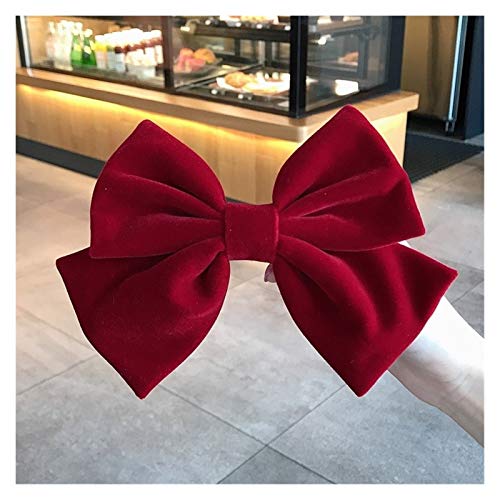 Jjwlkeji Molletta Capelli Corea Velvet Big Bow