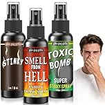 Helixor Spray Puant Boule Puantes Puissante - 3 Pièces Fart Spray Qui PUE, Bombe Puante Spray Caca