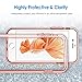 JETech Case for iPhone 6 and iPhone 6s, Non-Yellowing Shockproof Phone Bumper Cover, Anti-Scratch Clear Back (Rose Gold)