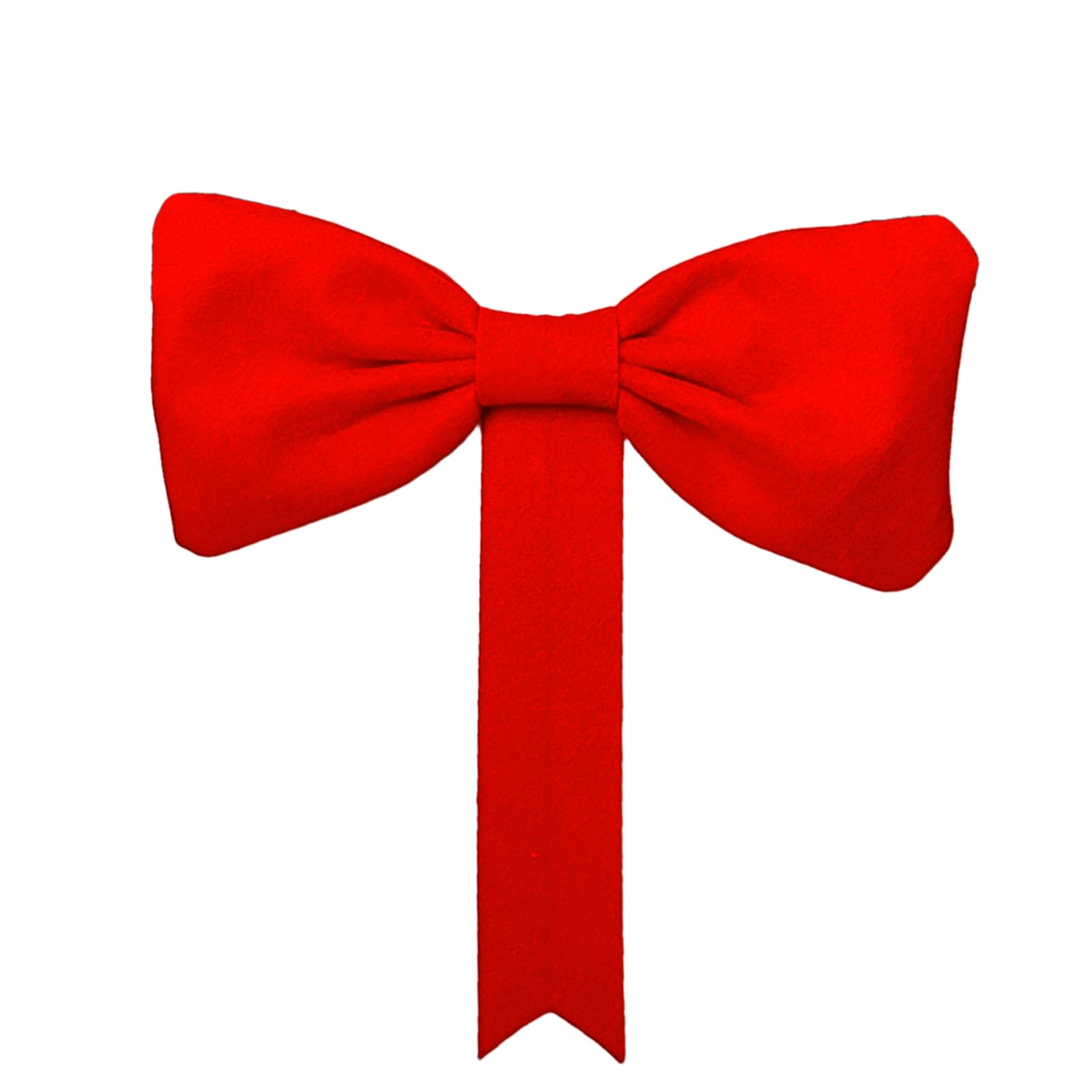 Luvfamday Large Red Bow Tie Costume Accessories Party Favors Novely Adjustable Bowtie Holiday Costume Accessory Women Men