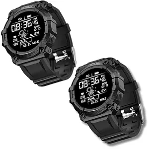 Drumstone Buy ONE GET ONE-FD68 Smart Band | Fitness & Activity Tracker with Heart Rate, Sleep Monitor & Step Tracking | Kids & Adults Smart Watch ( - )